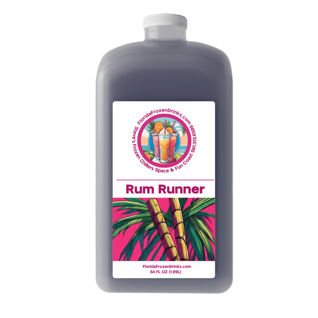Rum Runner: A mix of rum, blackberry, banana, and citrus, like an exciting cruise.