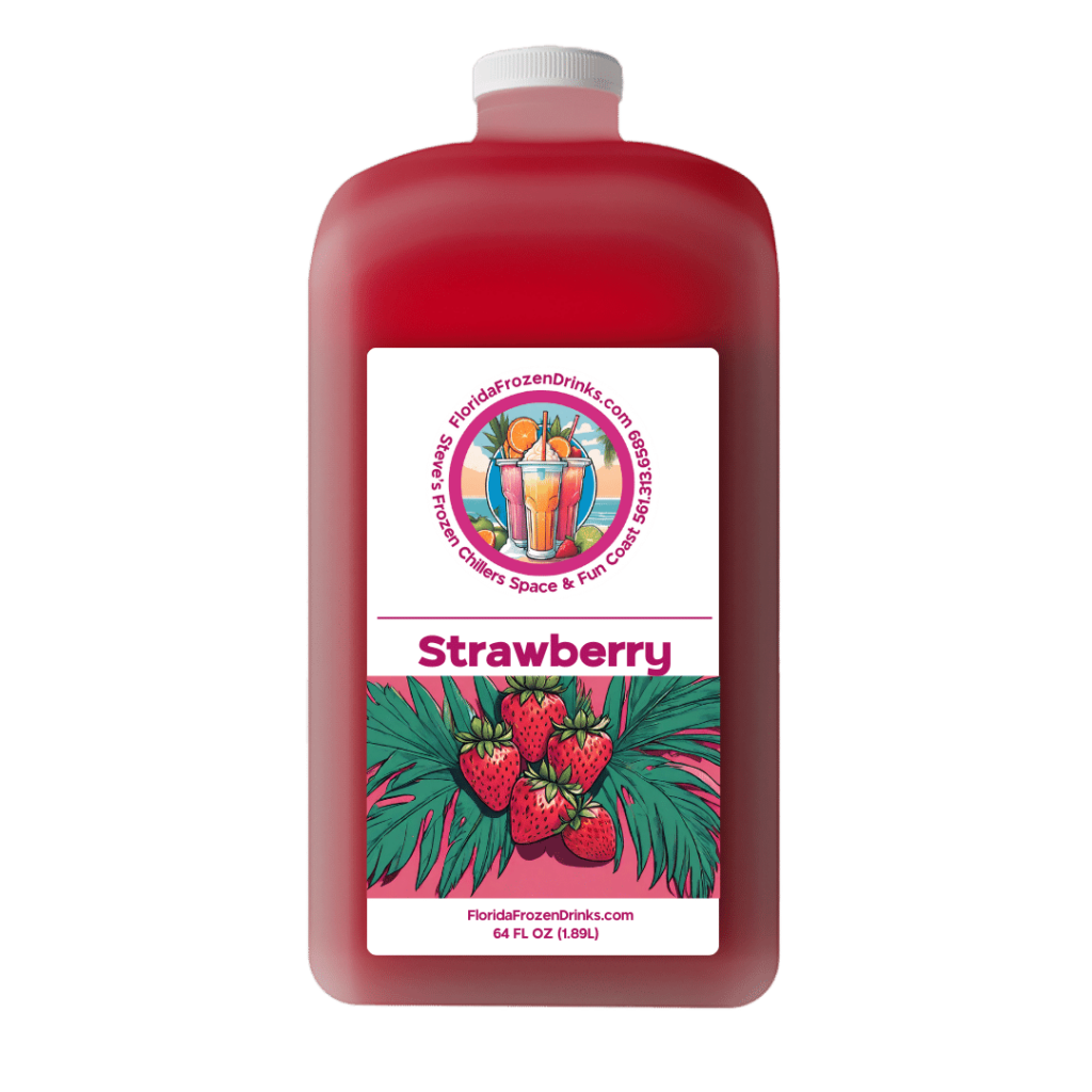 Florida Frozen Drinks Strawberry: Sweet, slightly tart strawberry, evoking memories of a fun, outdoor festival.